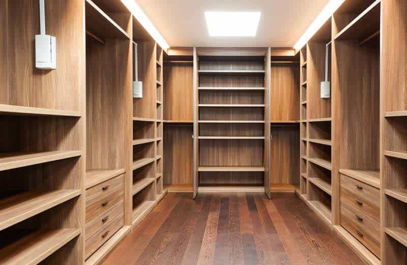 Prix des rangements d'un dressing