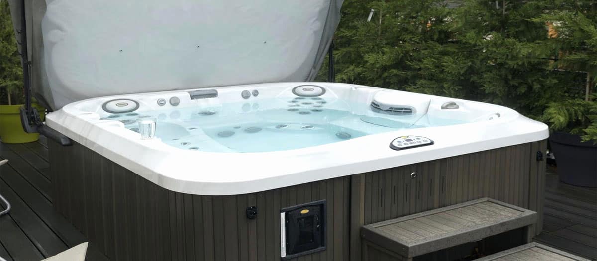 test jacuzzi extérieur