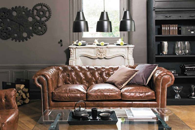 Quelle décoration avec un canapé Chesterfield ?