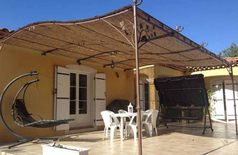 Prix d'un pergola en fer forgé