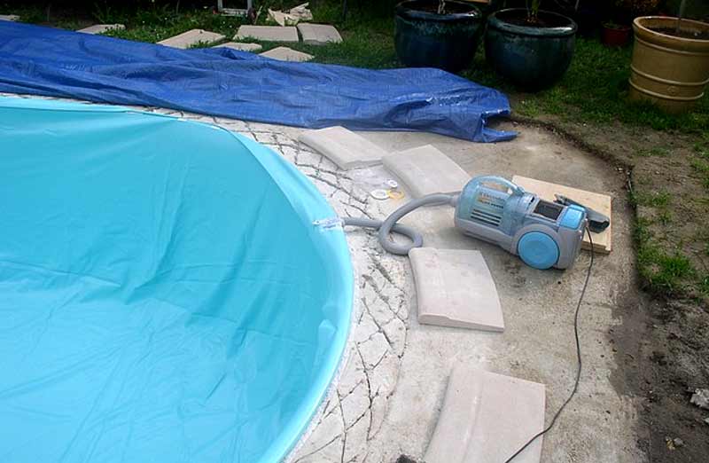 Prix de remplacement d'un liner de piscine