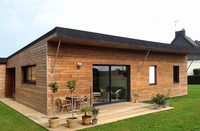 Prix de pose d'une maison en bois