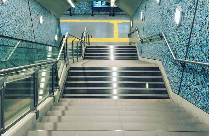 Les normes d'agencement d'un escalier public