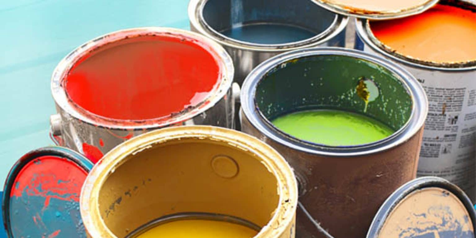 Comment conserver des pots de peinture entamés