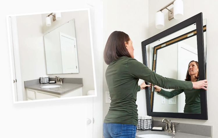 À quelle hauteur faut-il poser un miroir de salle de bain ?