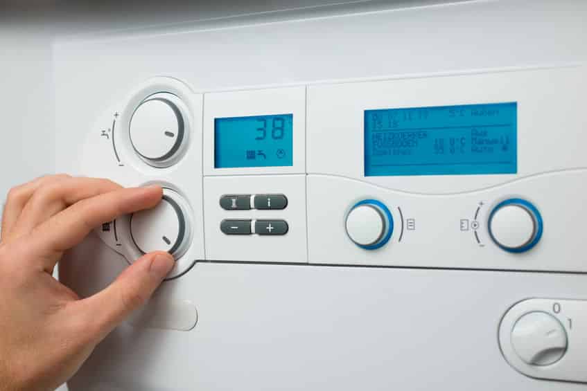 chauffage thermostat reglable
