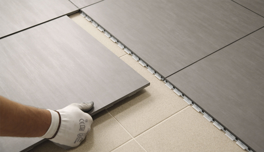 Carreaux clipsables