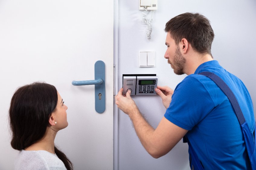 installateur d'alarmé sécurité