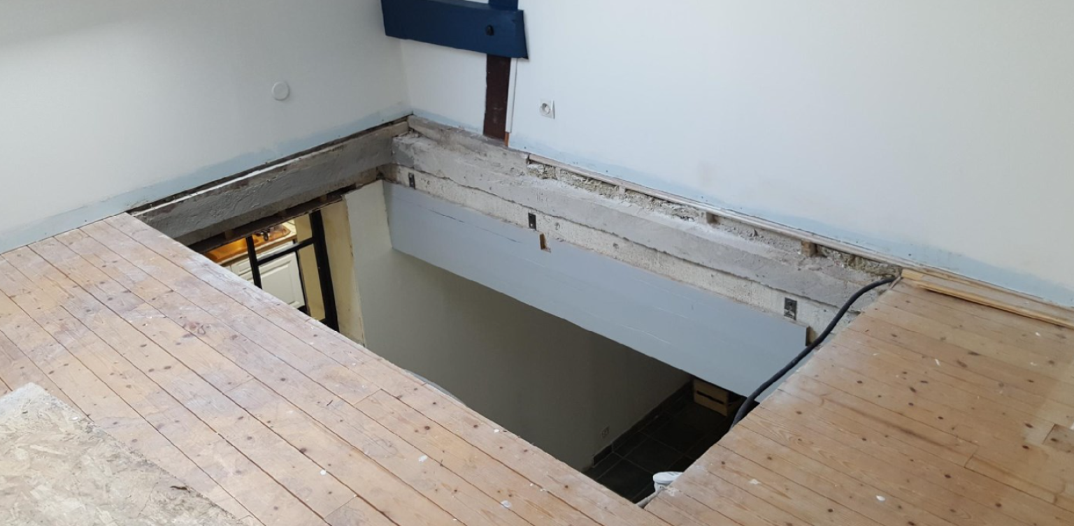 Calcul Tremie Escalier 14 Tournant