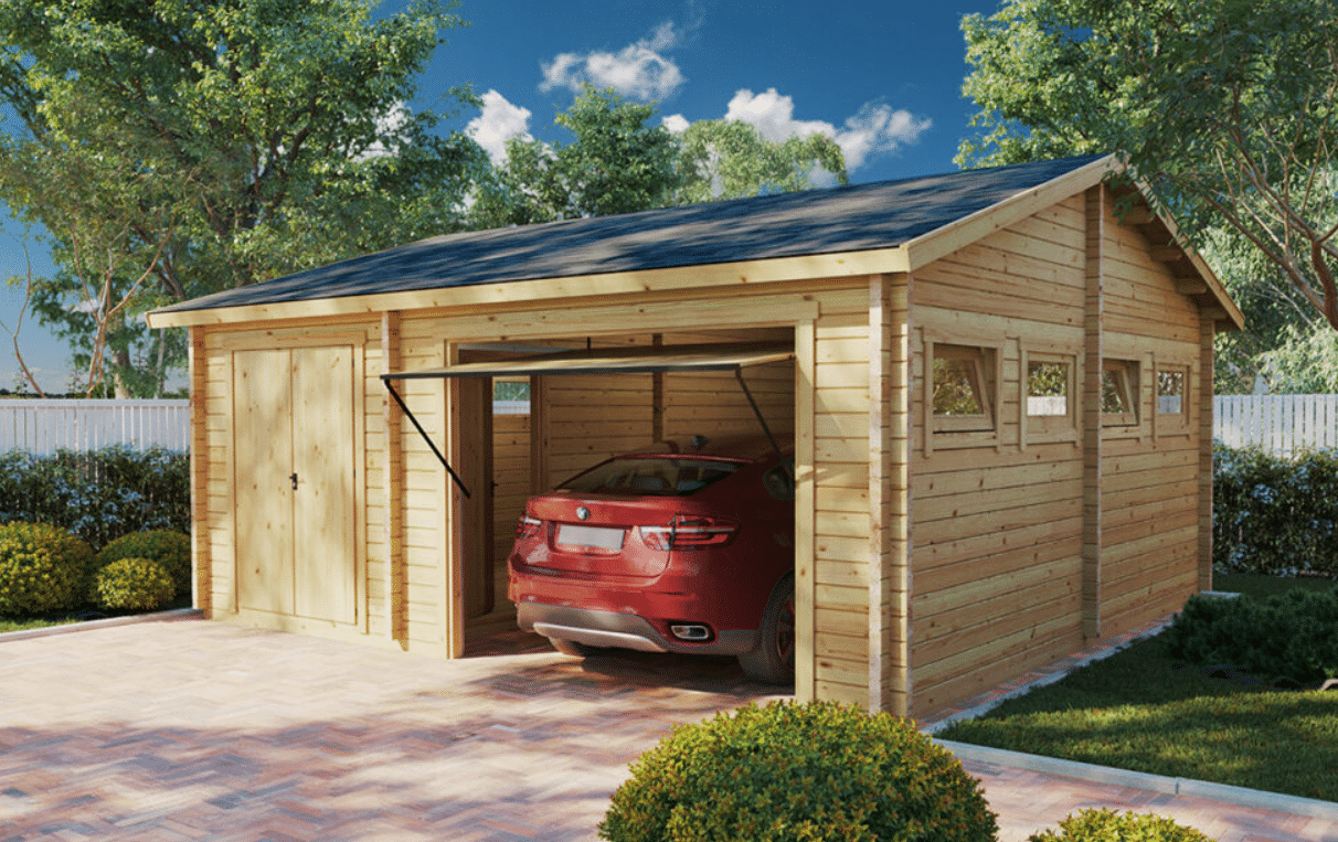 garage ossature bois