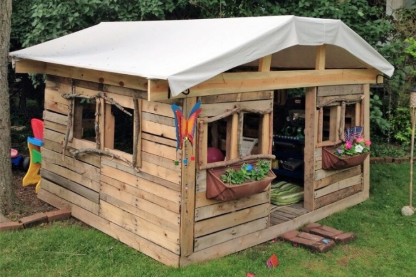 Construire une cabane dans le jardin