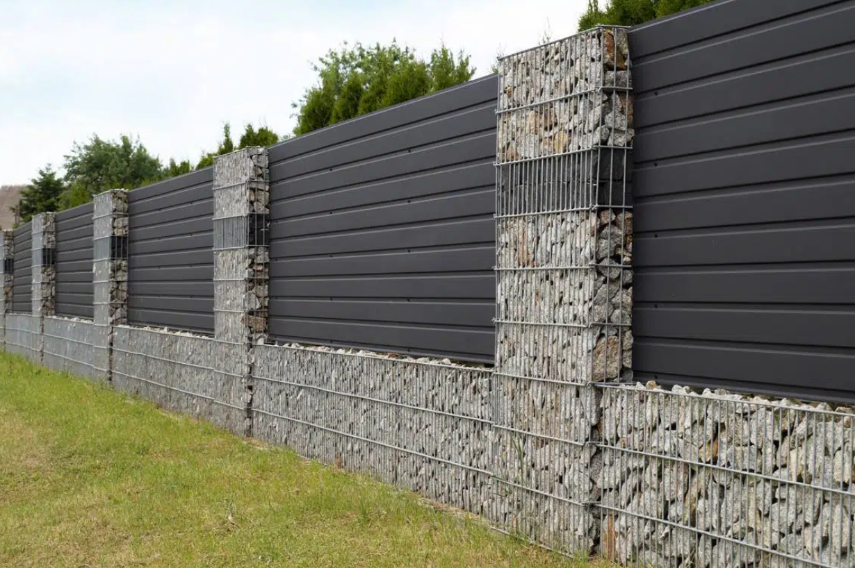 cloture gabion et composite