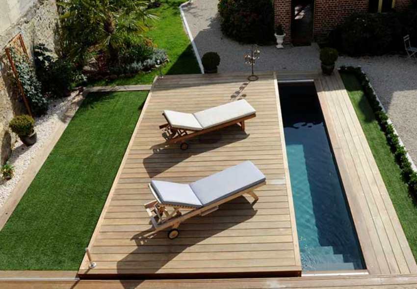 terrasse mobile piscine