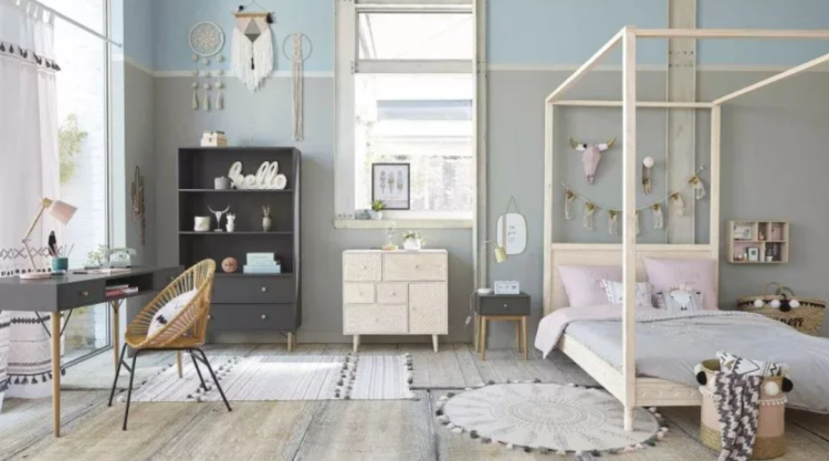 chambre de fille moderne
