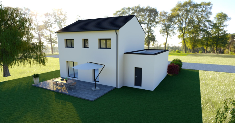 jolie maison en demi niveau