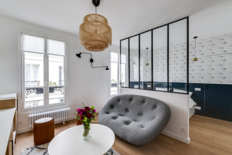 chambre de bonne moderne