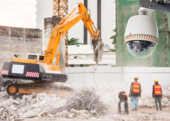 sécuriser le chantier avec la vidéo surveillance