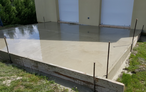 Realisation Dalle Beton Terrasse