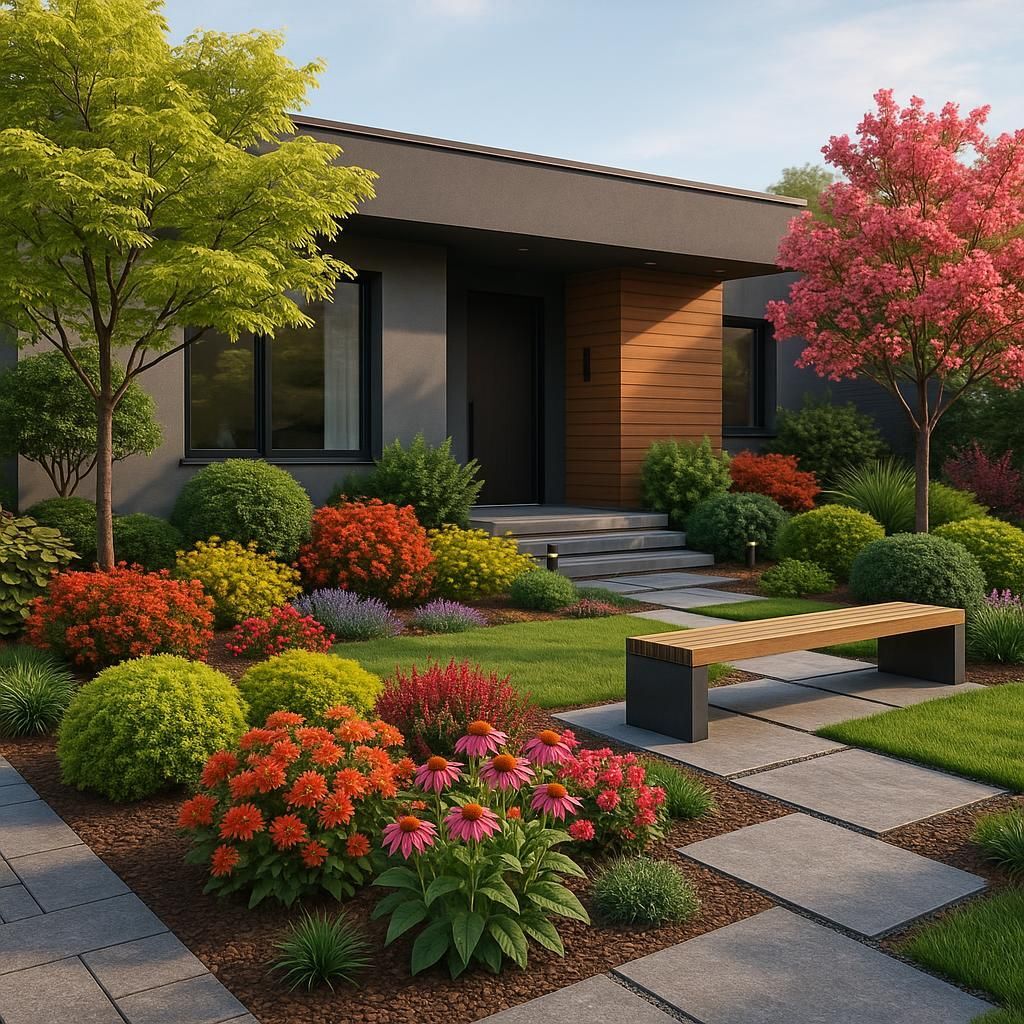 Découvrez des idées faciles et tendances pour aménager un parterre devant votre maison en 2025. Transformez votre espace extérieur en un havre de paix avec des astuces pratiques et modernes, alliant esthétique et fonctionnalité.