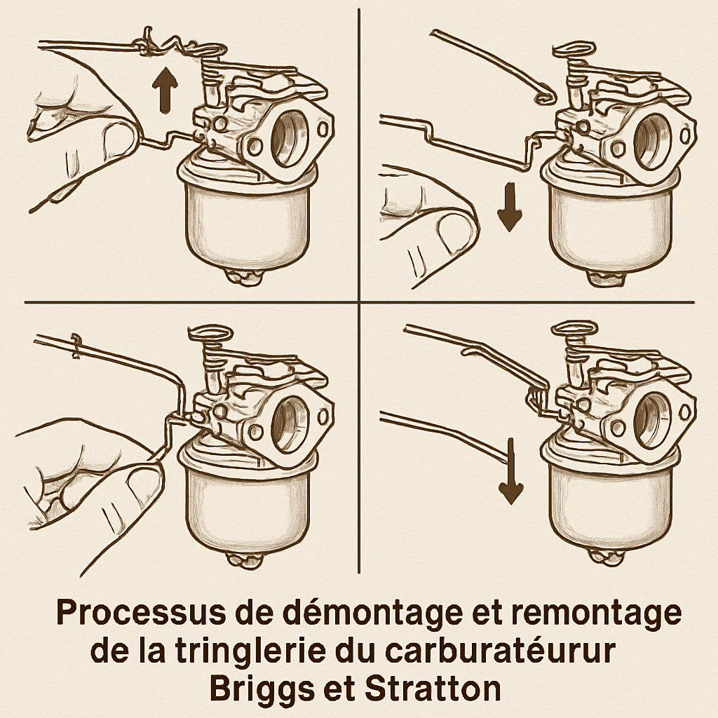 découvrez la vue éclatée de la tringlerie de carburateur briggs et stratton en 2025. cette guide complète vous permettra de mieux comprendre chaque composant, facilitant ainsi l'entretien et la réparation de votre moteur. plongez dans l'univers des petits moteurs avec des informations claires et précises.