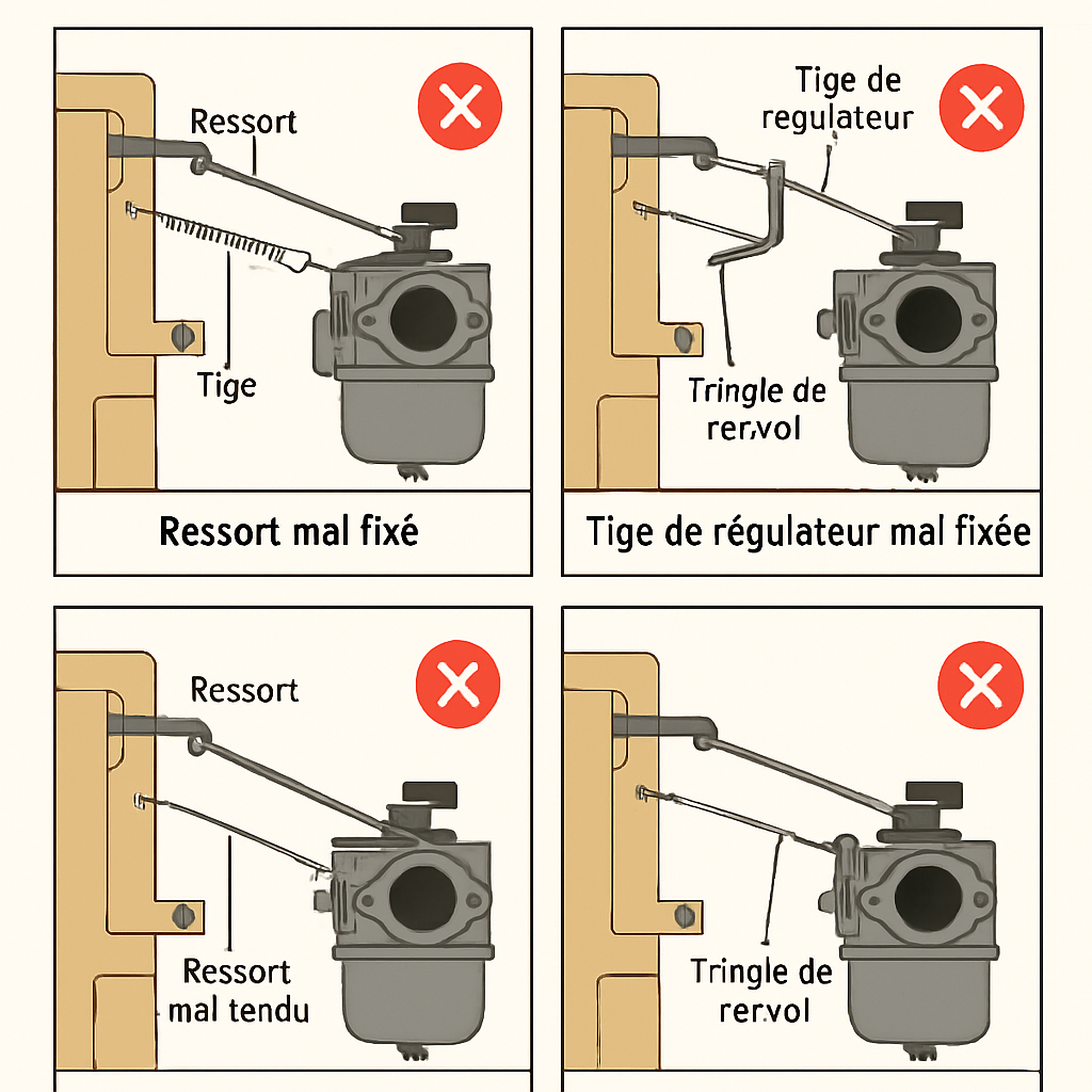 découvrez en 2025 comment démystifier la vue éclatée de la tringlerie de carburateur briggs et stratton. apprenez à identifier chaque composant et à comprendre leur fonction pour optimiser la performance de votre moteur.