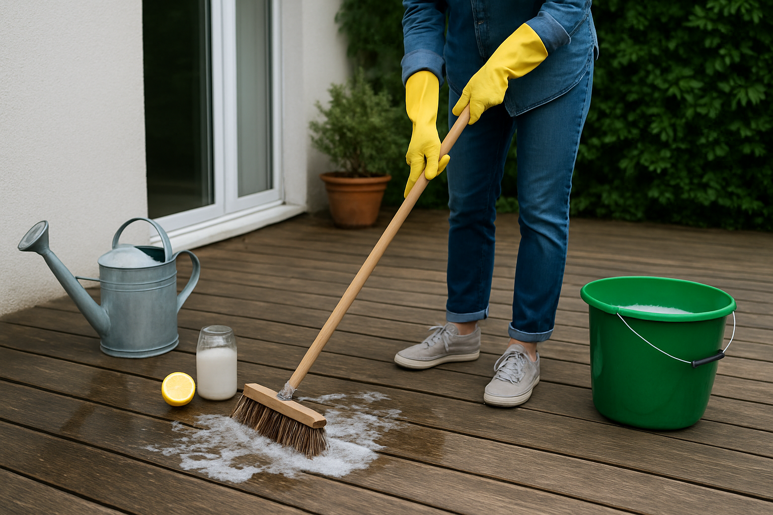 découvrez comment revitaliser votre terrasse en 3 étapes simples grâce au percarbonate de soude. obtenez une surface éclatante et prête à accueillir vos moments en plein air. suivez nos conseils pratiques et transformez votre espace extérieur.