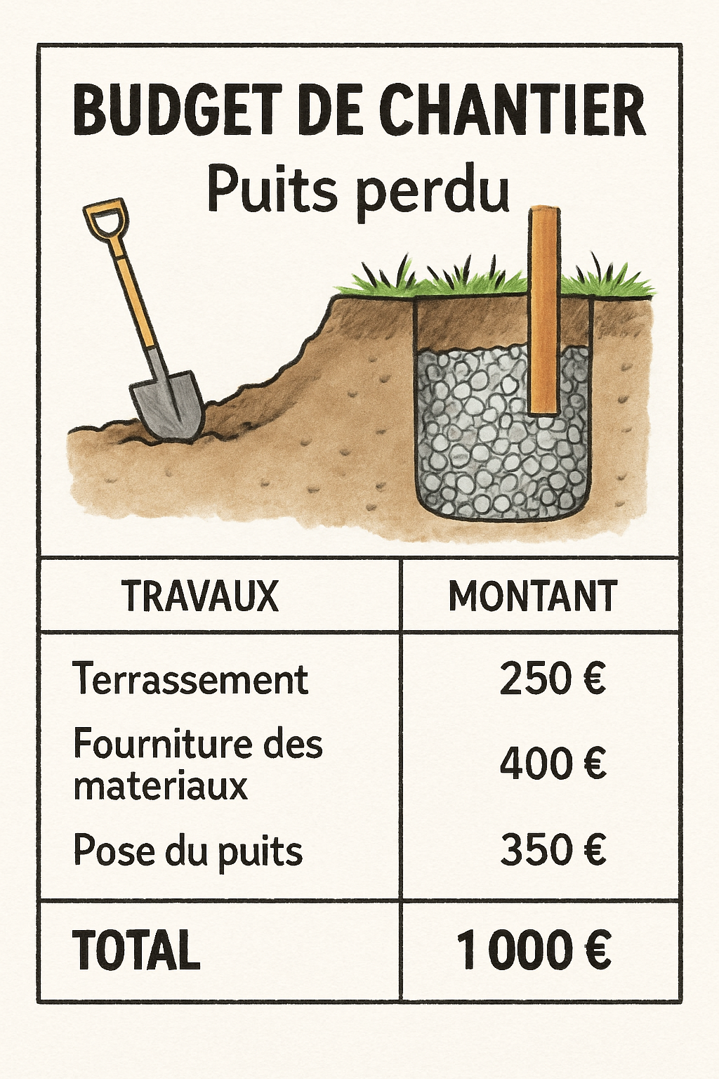 découvrez pourquoi investir dans un puits perdu en 2025 peut protéger votre foyer des pénuries et problèmes d'eau. protégez votre avenir et sécurisez votre approvisionnement dès maintenant avec des solutions durables.