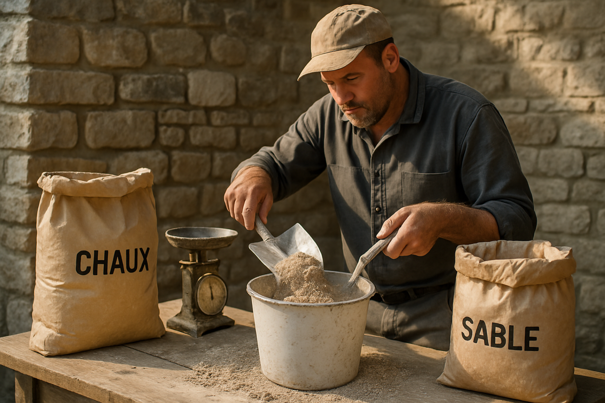 Chauxsable le dosage malin pour un mur en pierre solide en 30 min 🧱⏱️ — free download