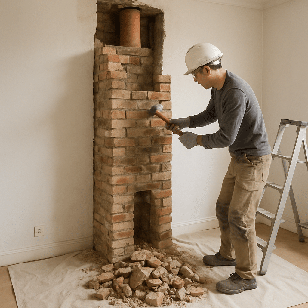 découvrez comment retirer une cheminée et laisser le conduit en place en seulement 48h, sans gros travaux ni complications. solution rapide, propre et efficace pour moderniser votre intérieur sans stress !