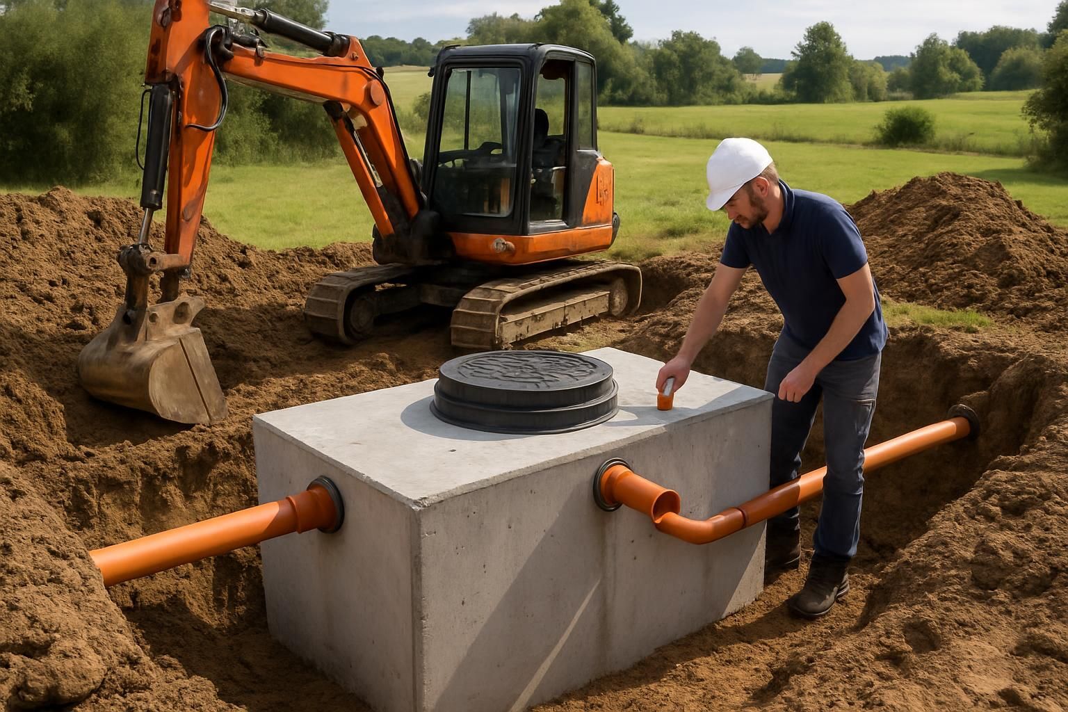 Découvrez le prix d'une fosse septique pour 4 personnes, les étapes d'installation en 2025 et les conseils pour choisir le modèle adapté à votre foyer.