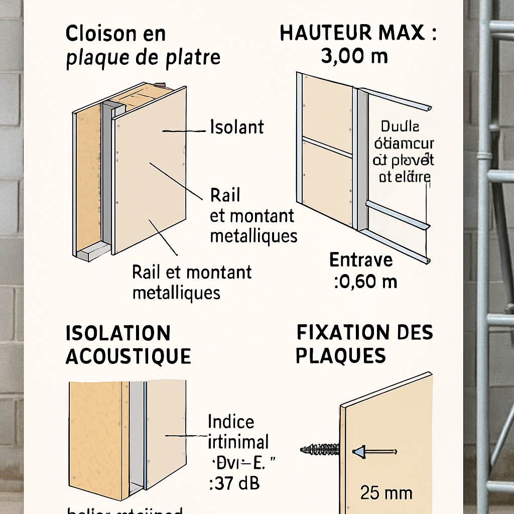 découvre comment sélectionner facilement l’épaisseur idéale de cloison pour ton projet en 2025. guide rapide, pratique et sans erreurs en seulement 5 minutes !
