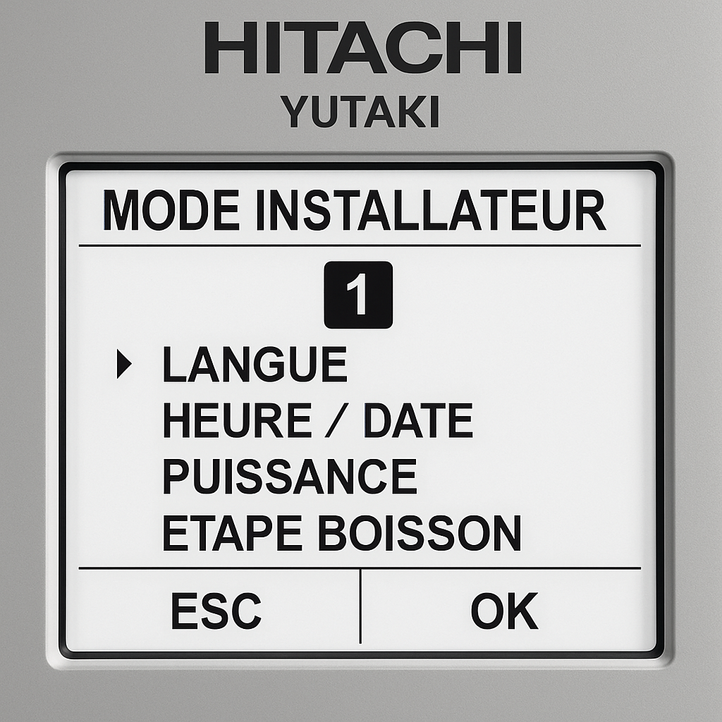 obtenez facilement le mot de passe installateur pour hitachi yutaki en seulement 5 minutes, sans risque d'erreur grâce à notre guide rapide et fiable.