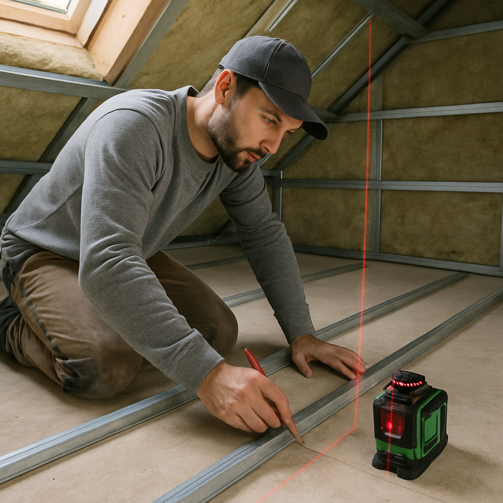 découvrez notre guide complet 2025 pour poser rails et montants sous rampant et réussir votre installation de plaques de plâtre en toute simplicité.