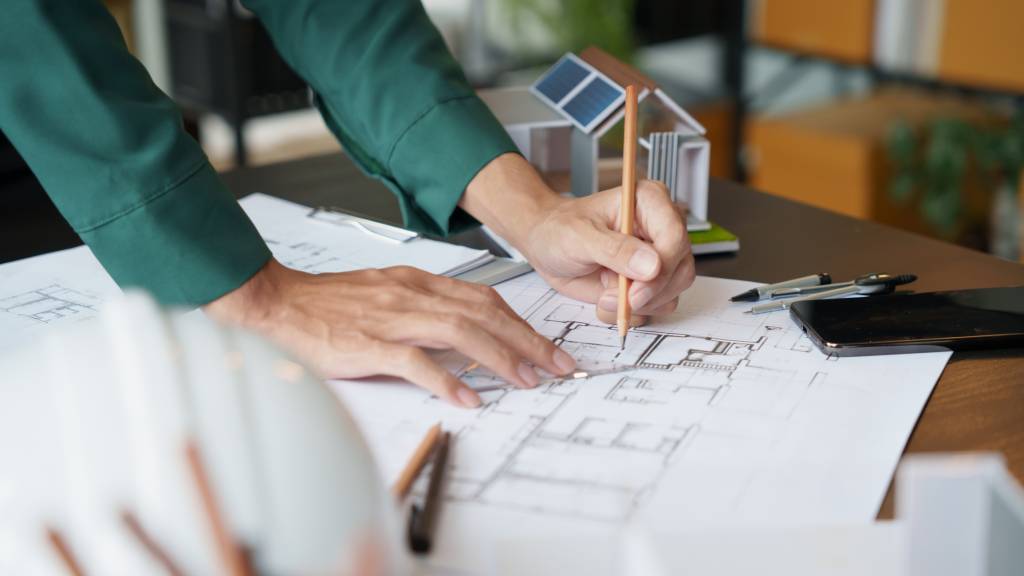 visualiser intérieur avant travaux plan 2D