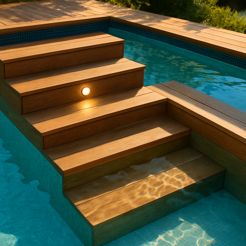 découvrez comment choisir l'escalier en bois idéal pour votre piscine hors sol et harmoniser parfaitement votre jardin avec nos conseils pratiques et astuces de sélection.