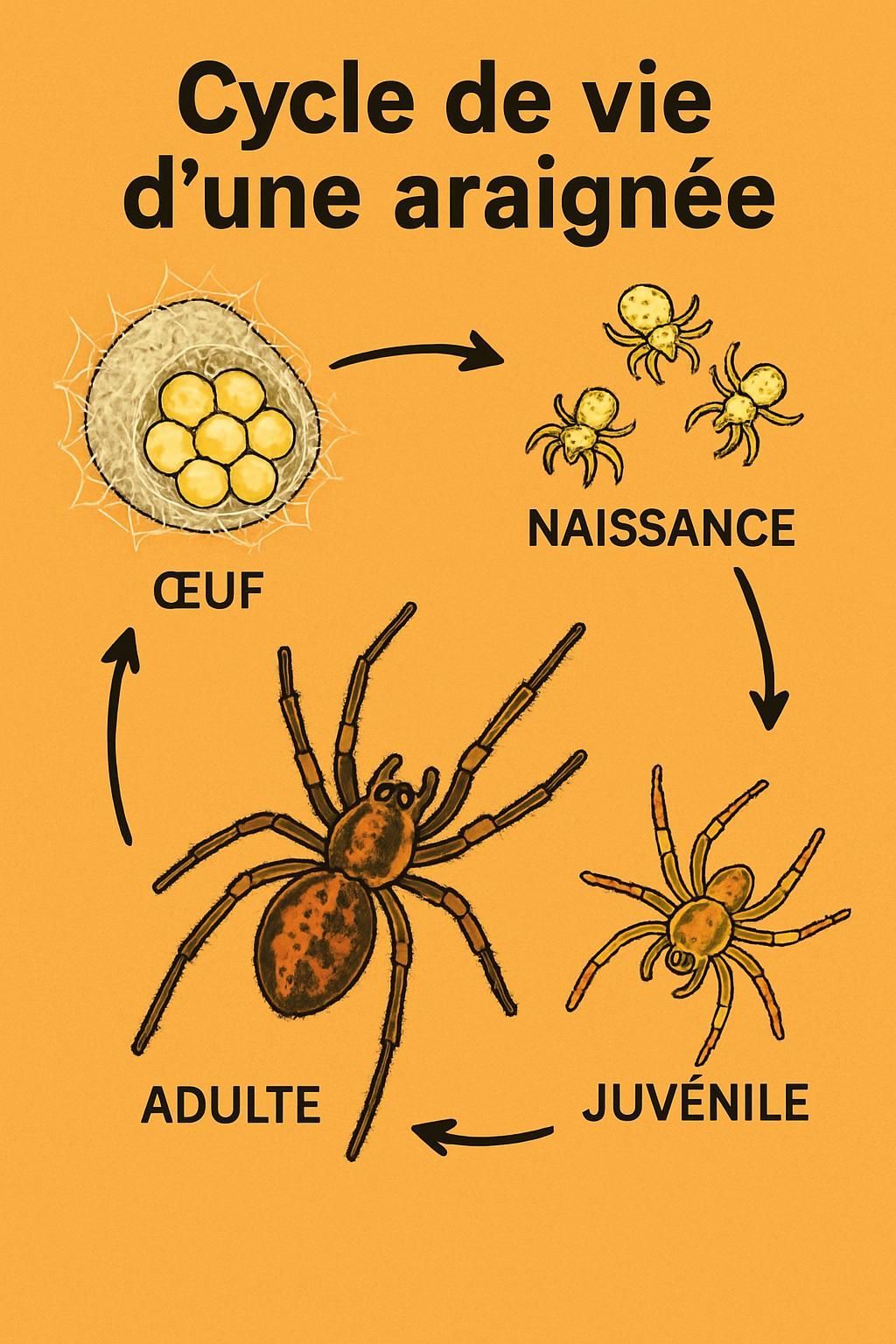 dĂ©couvrez tout sur l'Ćuf d'araignĂ©e : son processus de formation, l'Ă©closion des jeunes araignĂ©es et des faits fascinants Ă connaĂźtre.