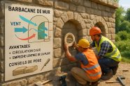 Barbacane mur : fonctionnement, avantages et conseils de pose
