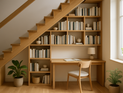Comment aménager l’espace sous un escalier ?