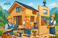 Construire un chalet en bois en 2025, facilement et sans tracas.