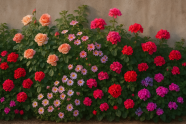 Créez un massif fleuri contre un mur en une journée, sans besoin de gros travaux