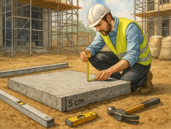 Quelle est la solidité d’une dalle béton de 5 cm d’épaisseur ?