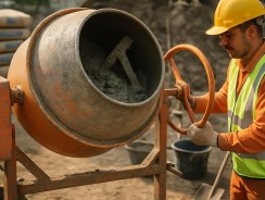 Tout savoir sur la bétonnière : fonctionnement et utilisation