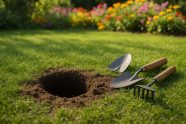 Trou dans le jardin sans monticule : causes possibles et solutions adaptées