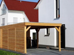 Carport en bois : ses 4 atouts qui mettent tout le monde d’accord