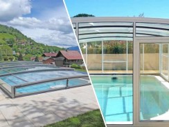 Comment choisir entre un abri de piscine haut ou bas ?