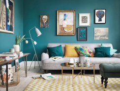 Deco bleu canard : transformez votre intérieur grâce à cette couleur tendance