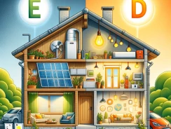 Comment passer de la lettre E à D en matière de consommation énergétique ?