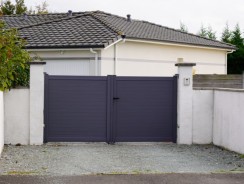 Portails en aluminium plein : des solutions robustes et esthétiques